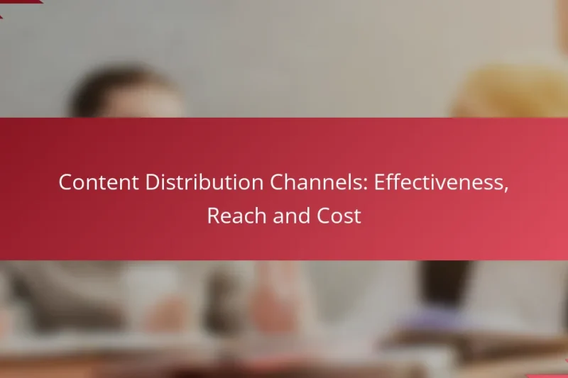 Canais de Distribuição de Conteúdo: Eficácia, Alcance e Custo
